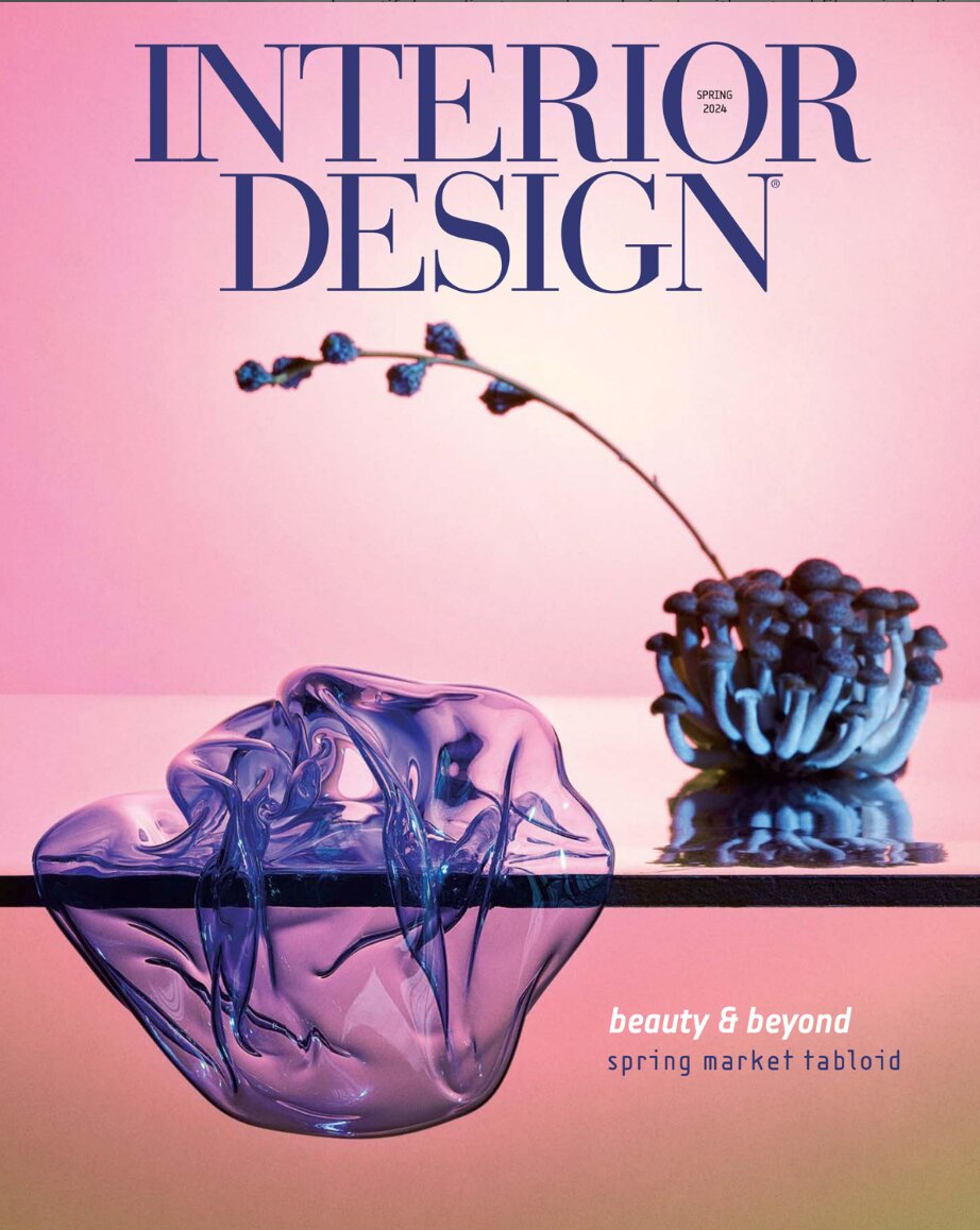 Interior Design Magazine Spring 2024 cover scan